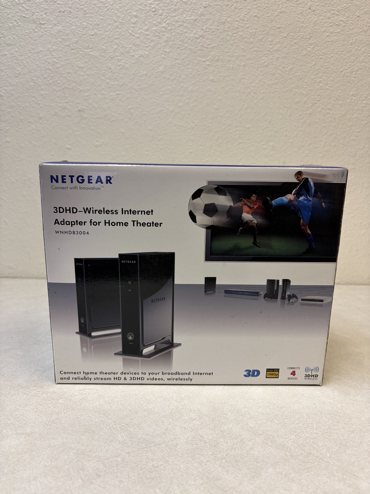 Netgear WNHD3004, 3DHD Wireless Home Theater Adapter
