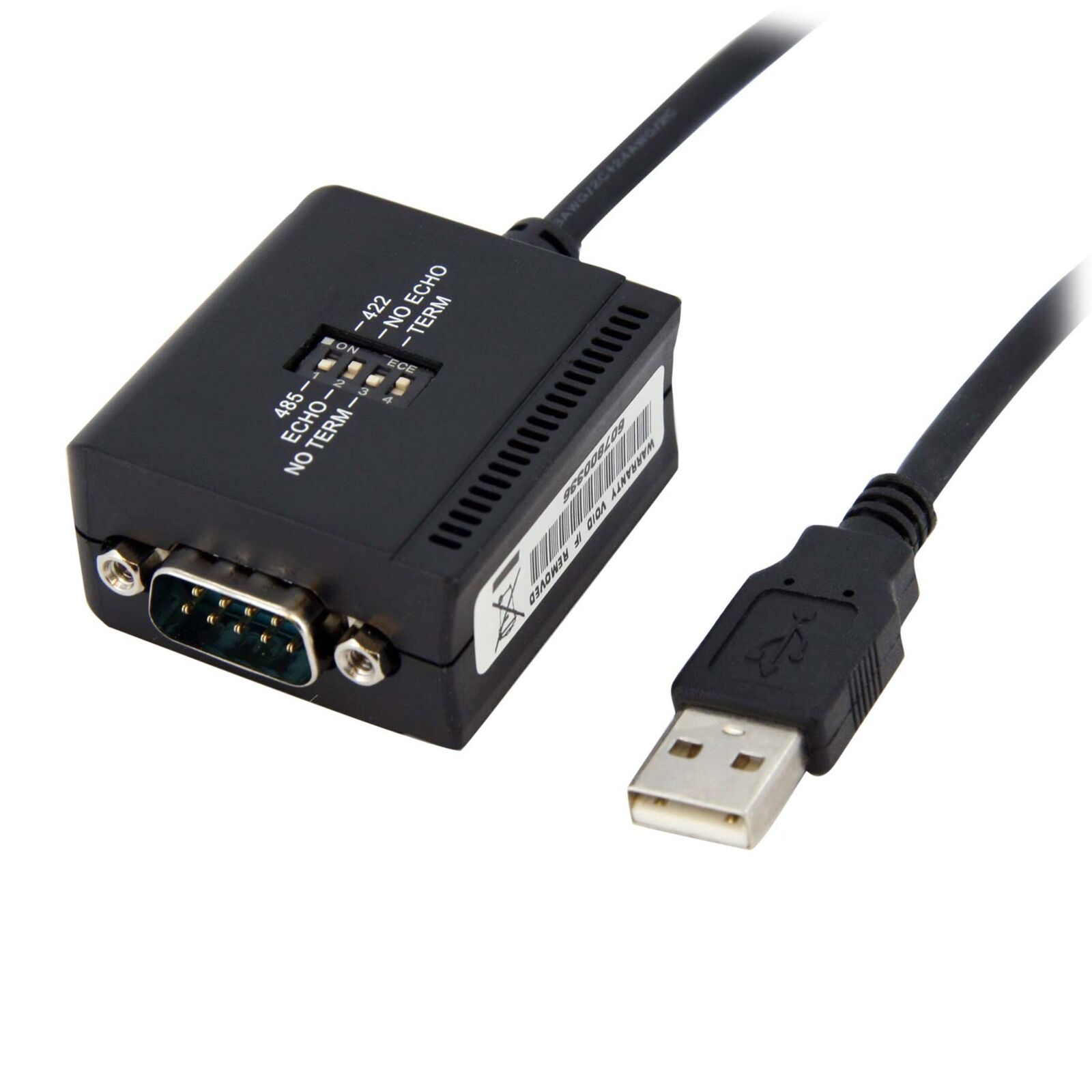 StarTech.com 6 ft Professional RS422/485 USB Serial Cable Adapter w/ COM Retenti