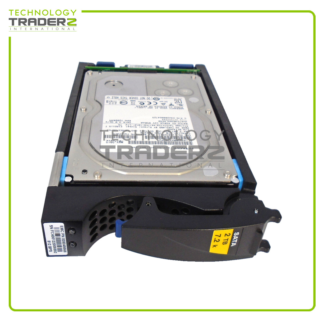005049568 EMC 2TB SATA 7.2K 3G 3.5" SATA Hard Drive * Pulled *