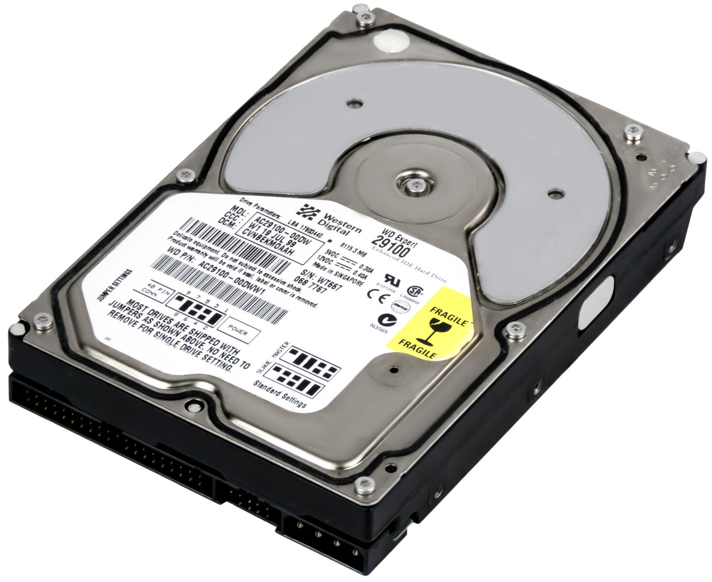 Western Digital WD Expert 29100 Internal 3.5" HDD AC29100 9.1GB 7.2K