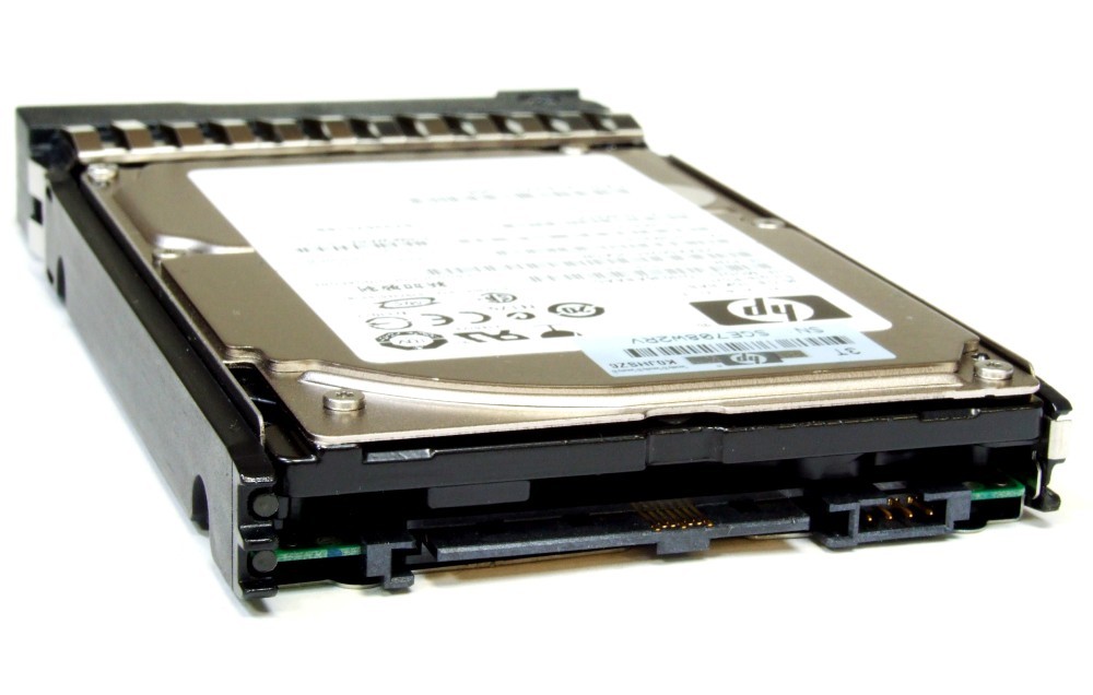 HP 300GB SAS 6G DP SFF HDD 2.5" 10k EG0300FBDSP 507284-001 MBF2300RC + Caddy