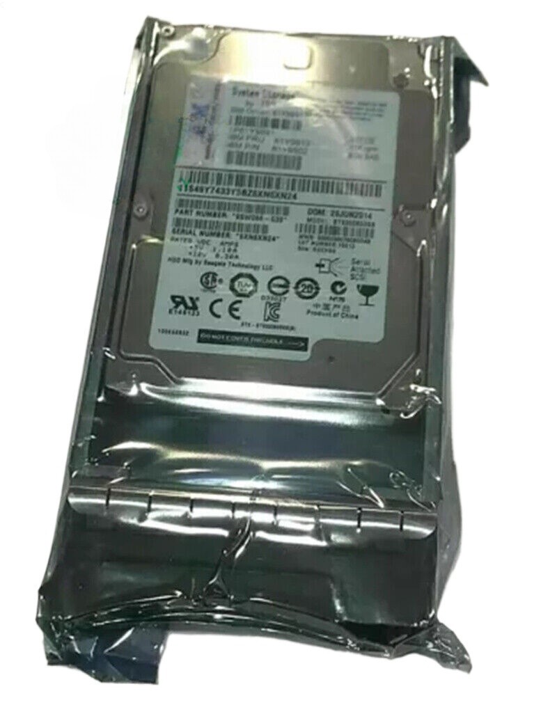 IBM 81Y9913 81Y9891 81Y9902 300GB 15K 6Gb SAS HARD DRIVE HDD