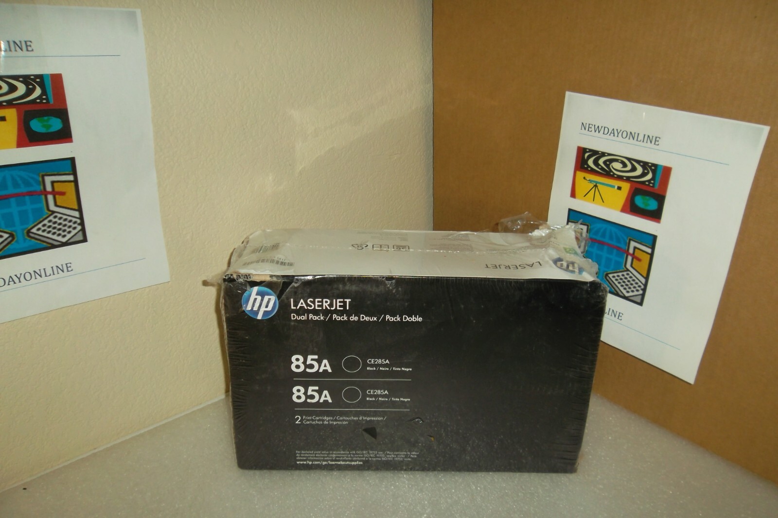 HP 85A Toner Cartridge Dual-Pack Black P1102 P1102w M1219mfp M1217 CE285D NEW