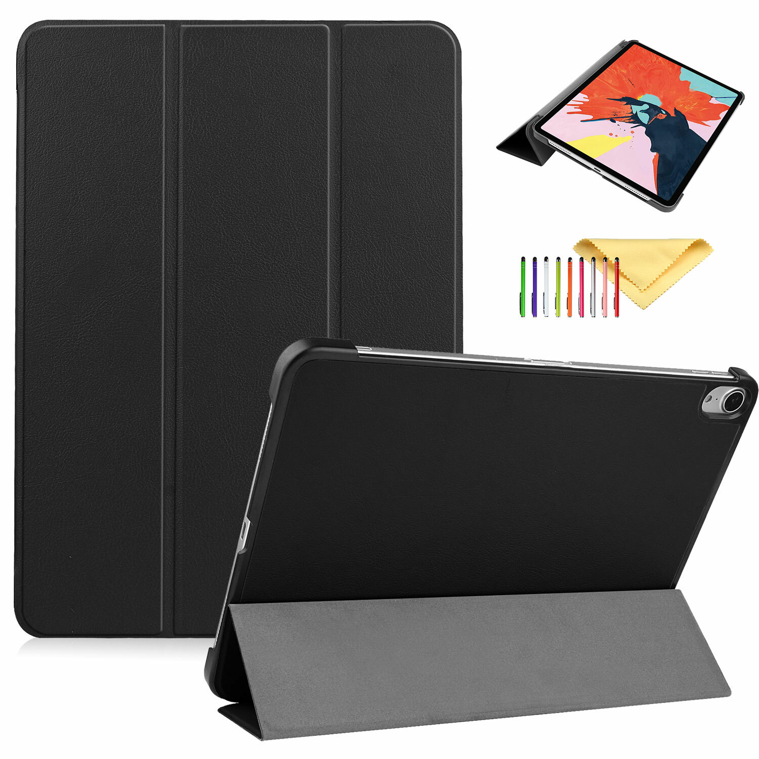 For iPad Air 4th Gen 10.9" 2020 Luxury Flip Leather Shockproof Case Stand Cover