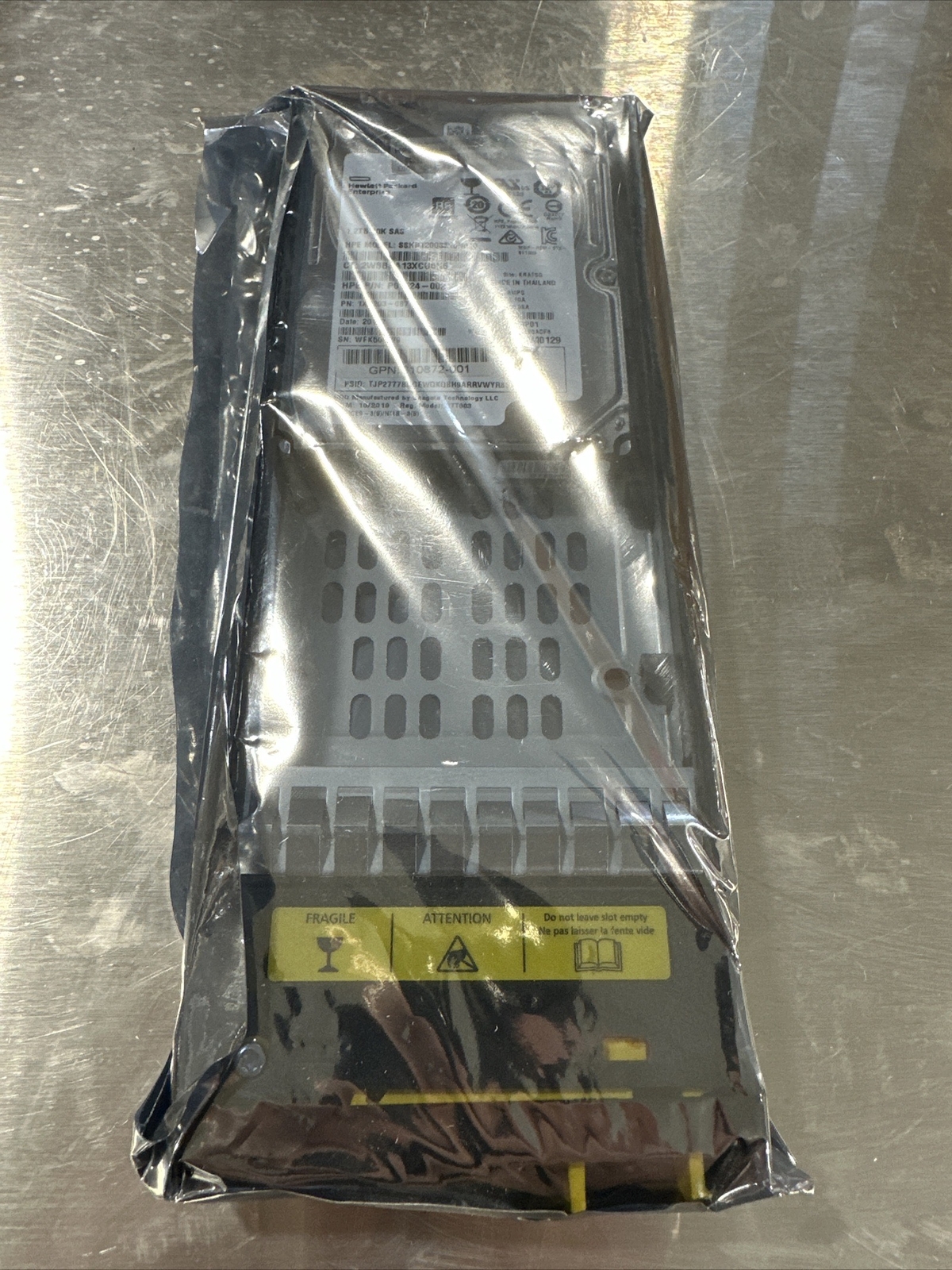 HP HPe P03798-001 3Par 1.2TB 10K SAS  P01524-002 760657-001 *New Sealed*