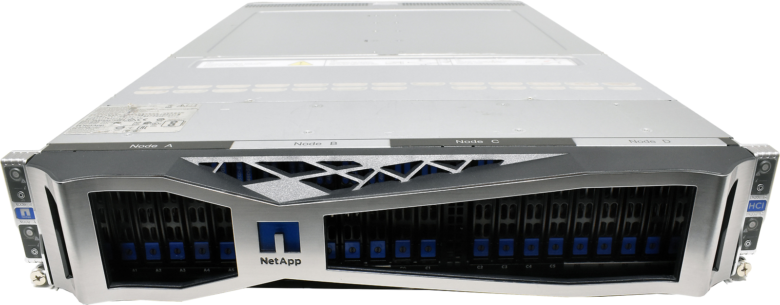NetApp HCI Supermicro Node Server NAF-1701 3x Node 2x PSU 2200W CSE-217B 24x SFF