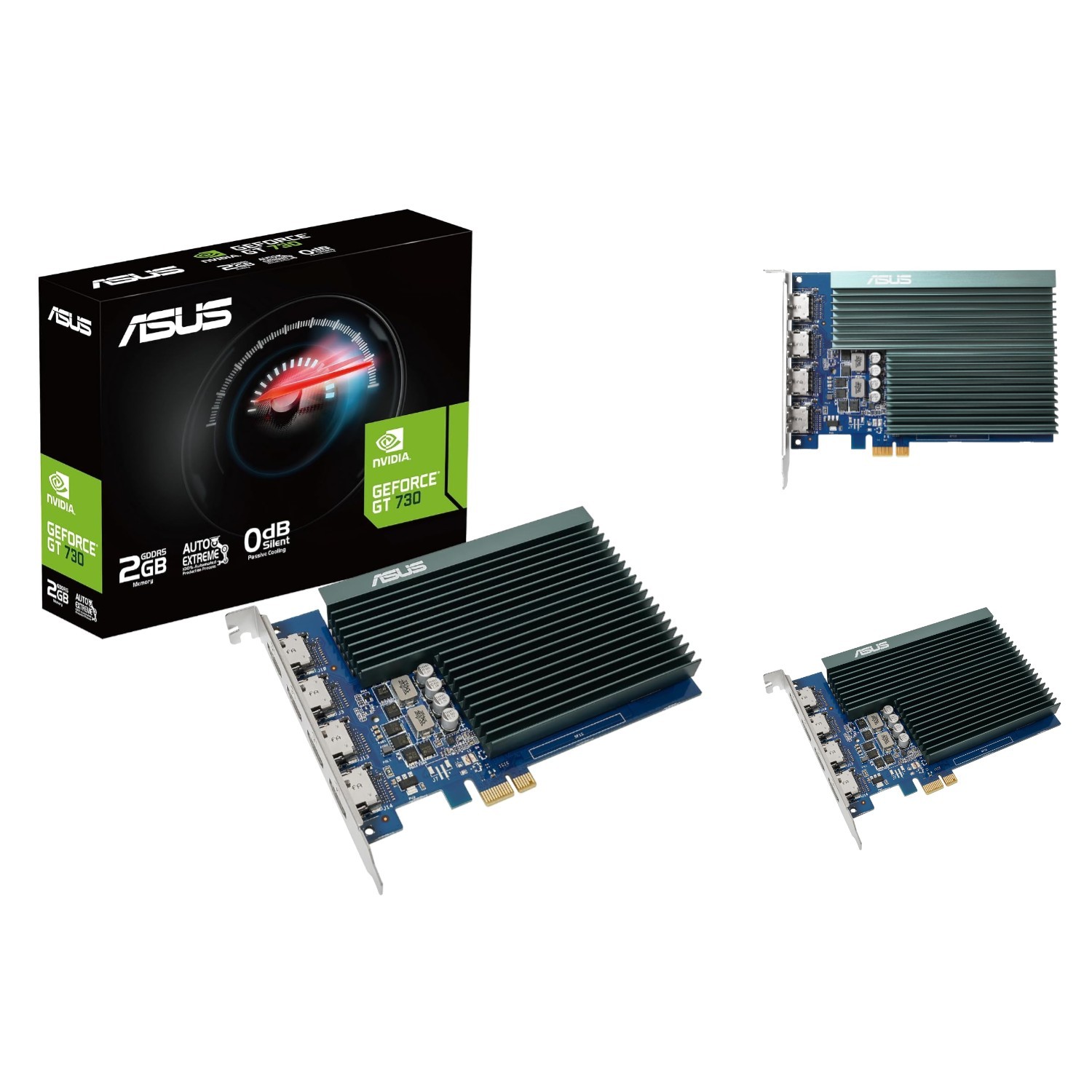 NVIDIA GeForce GT 730 with 4 HDMI Outputs - Ideal for Multitasking Displays