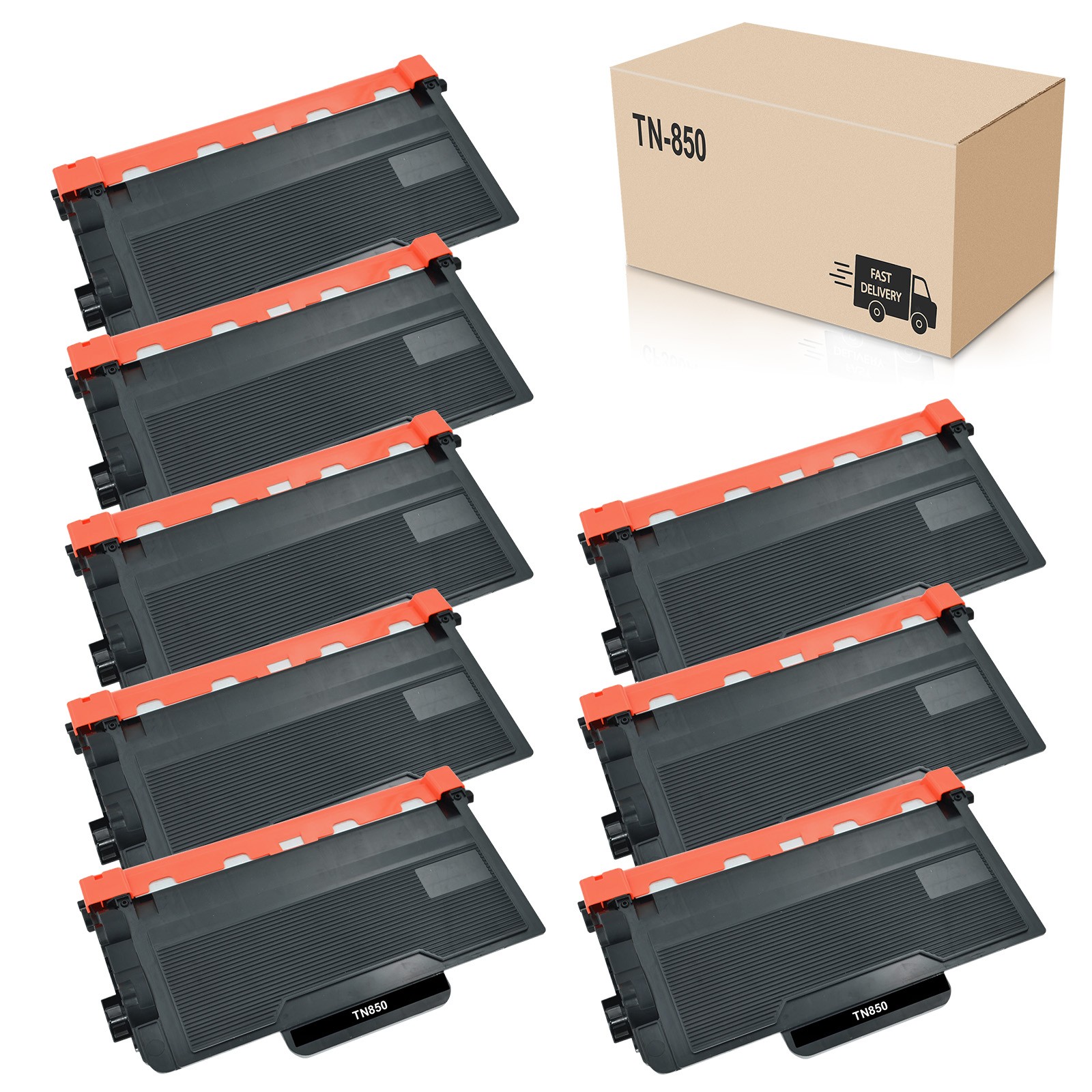 8PK TN850 Toner Fits for Brother MFC-L6750DW MFC-L6900DW L5700DW L5850DW L5900DW