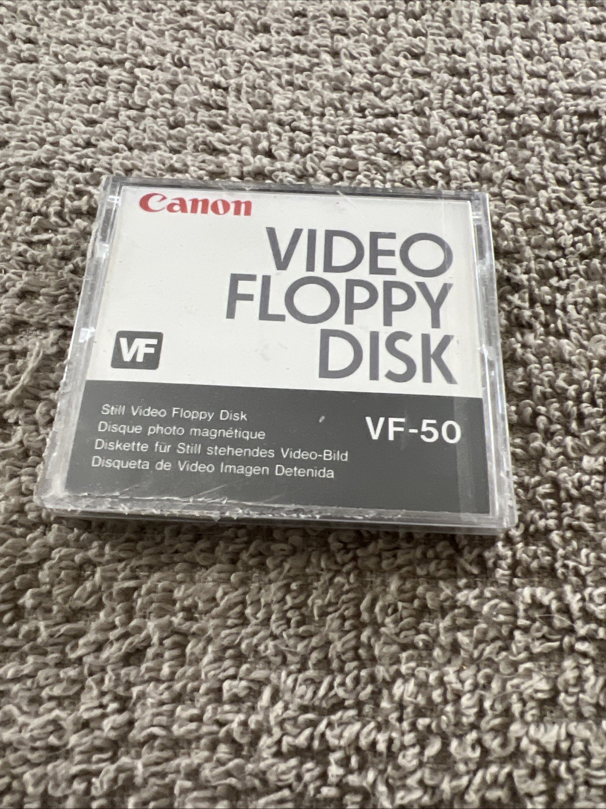 Canon Video Floppy Disk VF-50 SEALED QTY 1