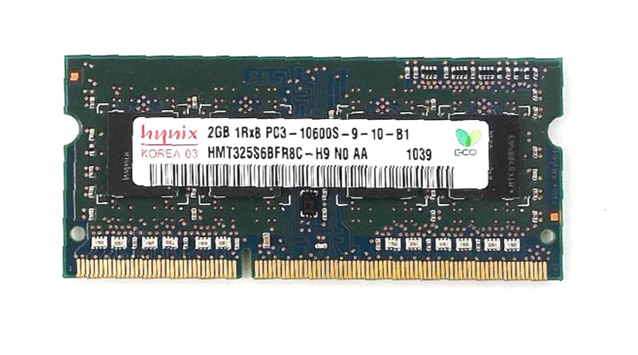 SK hynix 2GB DDR3 PC3-10600S DDR3-1333 Laptop RAM SO-DIMM HMT325S6BFR8C-H9