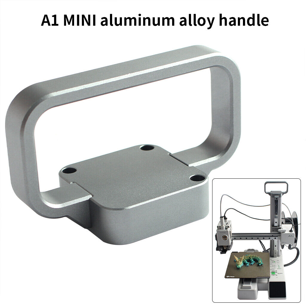 All Metal Handle CNC AL6061 Kit Easy to Hold for Bambu lab A1 MINI 3D Printer