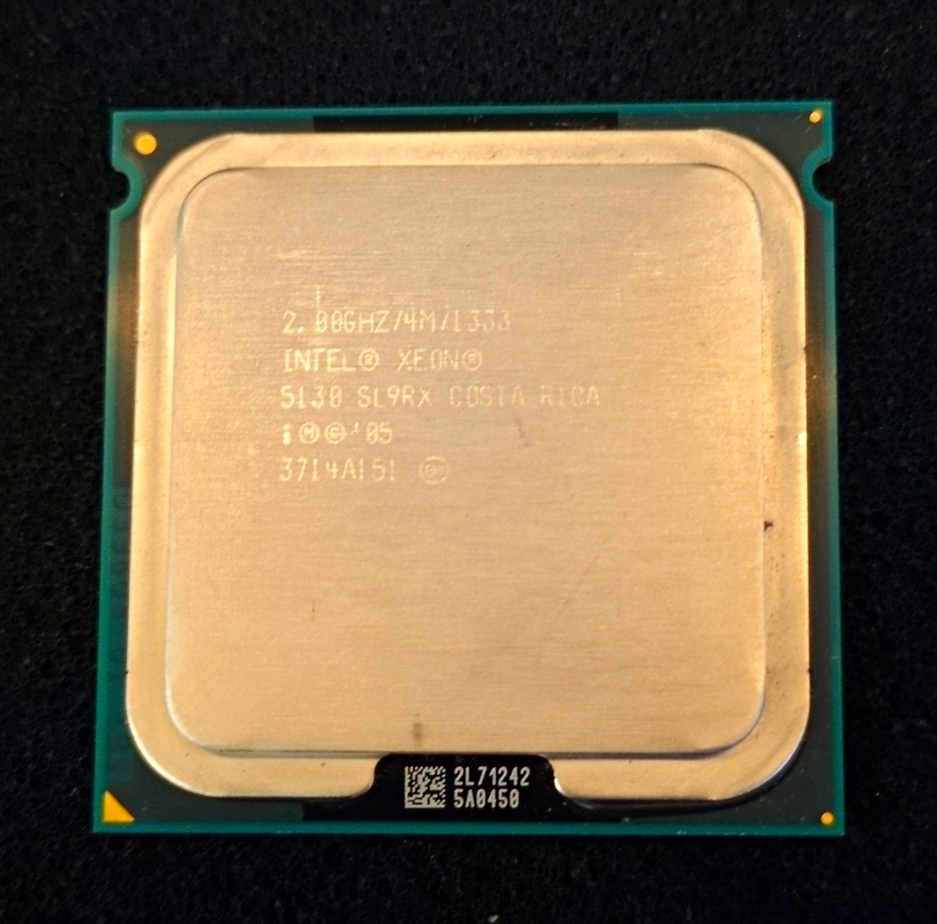 Intel Xeon 5130 CPU SL9RX 2.00GHz LGA771/Socket J 2-Core 4MB 1333MHz
