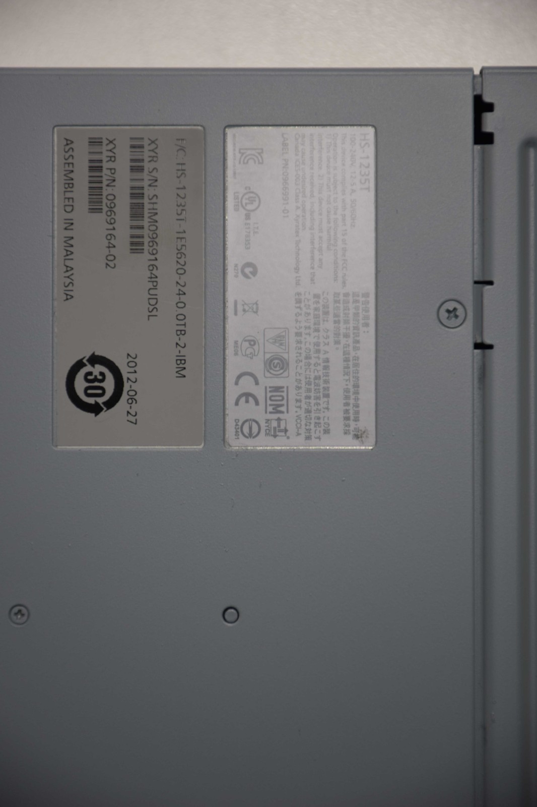 IBM HDD ENCL-DATA DAT MODULE GRADE A 98Y1991