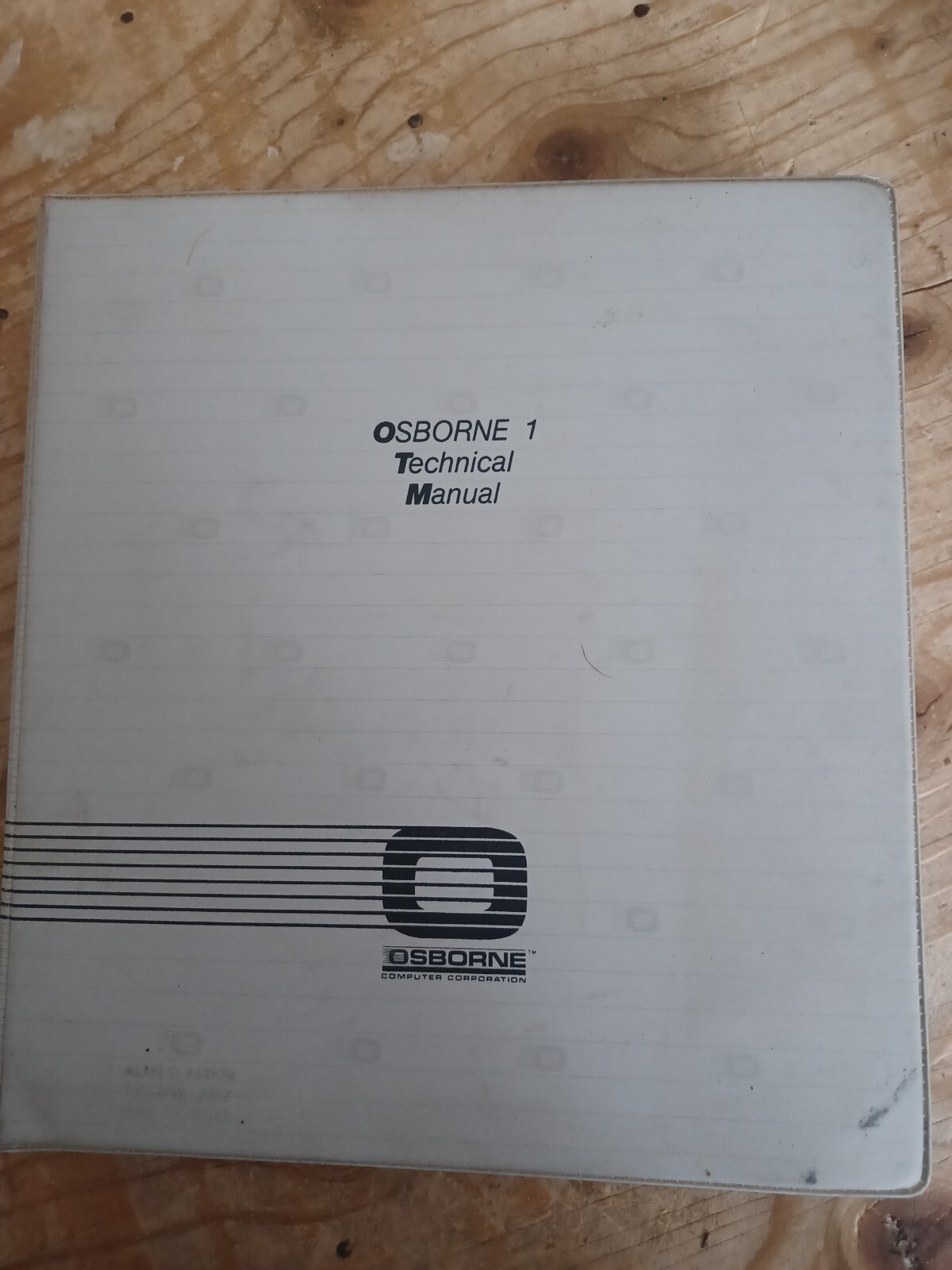 Ultra RARE Osborne 1 Technical Manual - L@@K