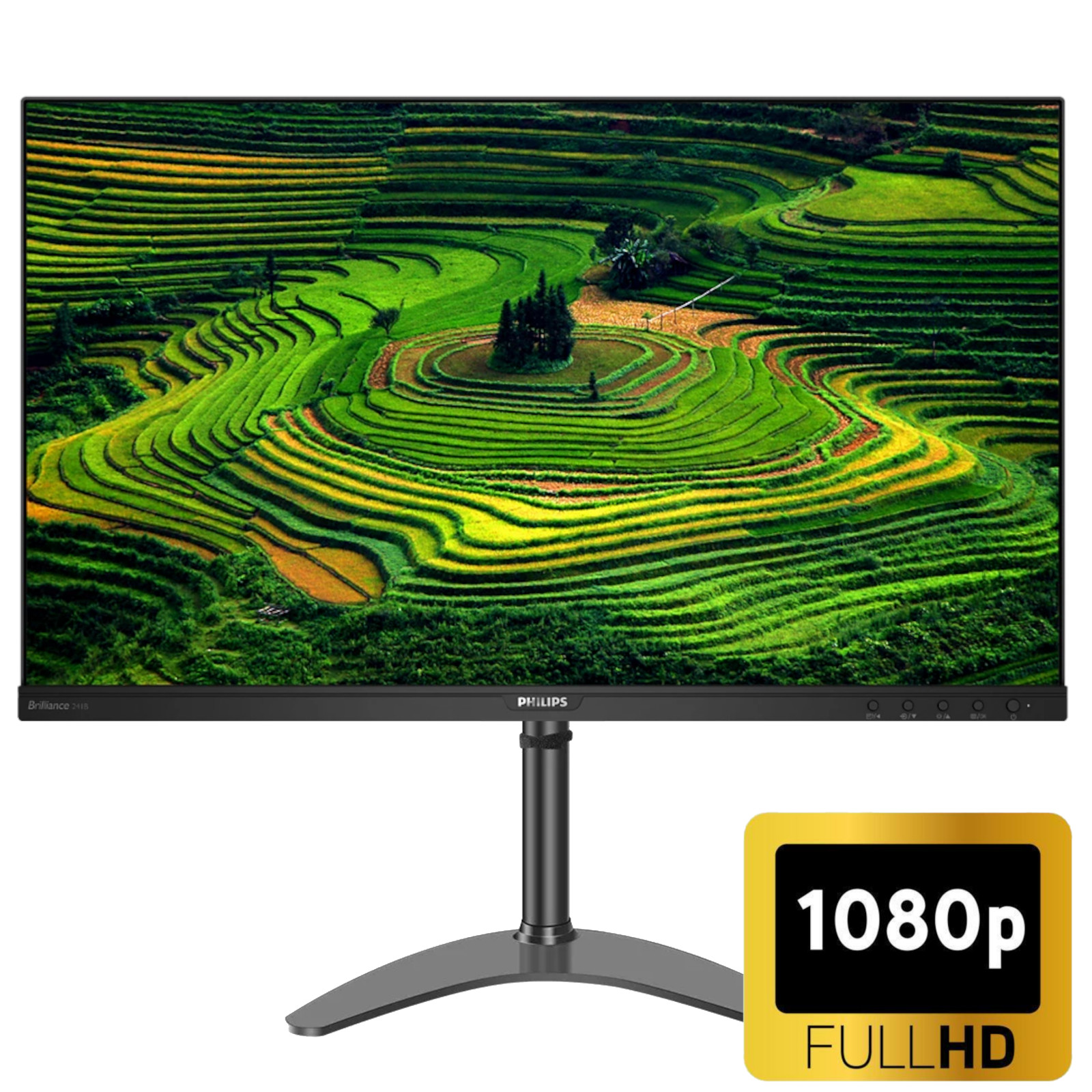 Philips SmartImage 241B8Q 24 inch FHD IPS LCD 75Hz 5ms HDMI DisplayPort Monitor