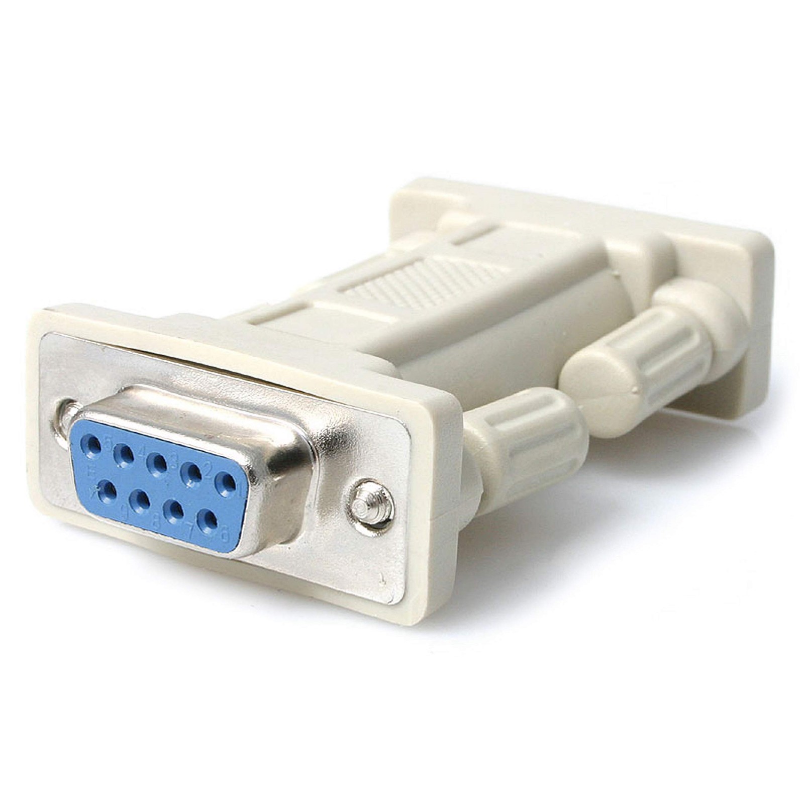 StarTech.com NM9FF DB9 RS232 Serial Null Modem Adapter, F/F, Null Modem Adapter,