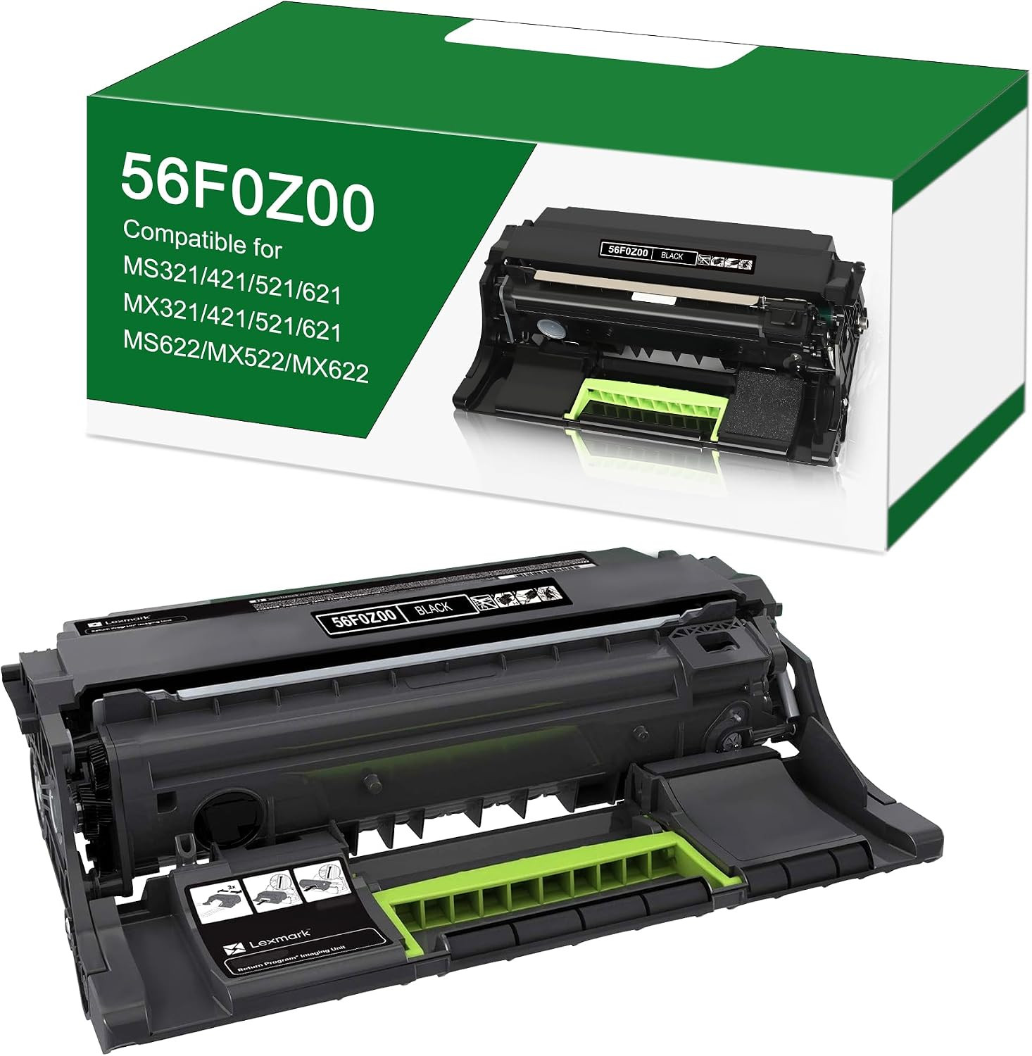56F0Z00 Imaging Unit - Replacement for Lexmark 56F0Z00 Ms521 Imaging Unit | for