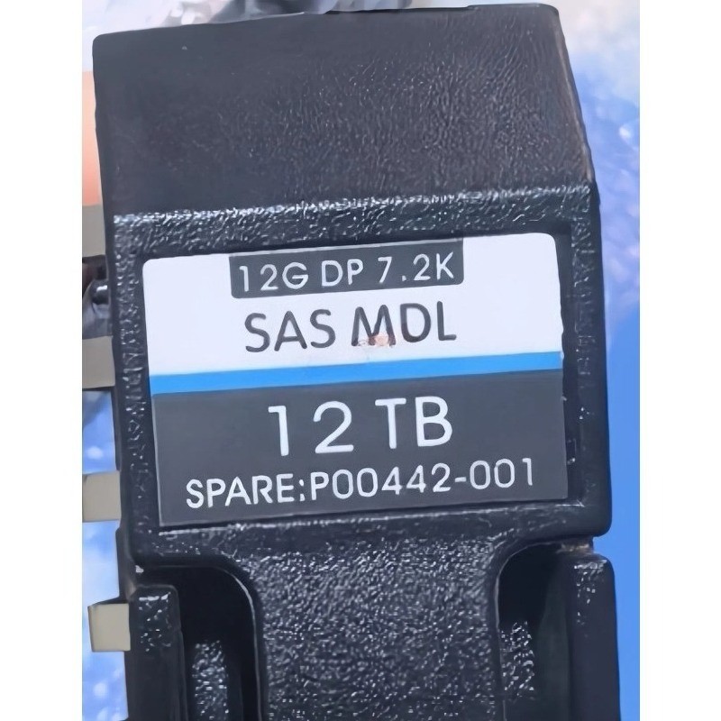 P00442-001 HPE 12TB Q2R42A MSA 3.5" LFF SAS 12Gb 7.2K RPM MidLine Hard Drive HDD