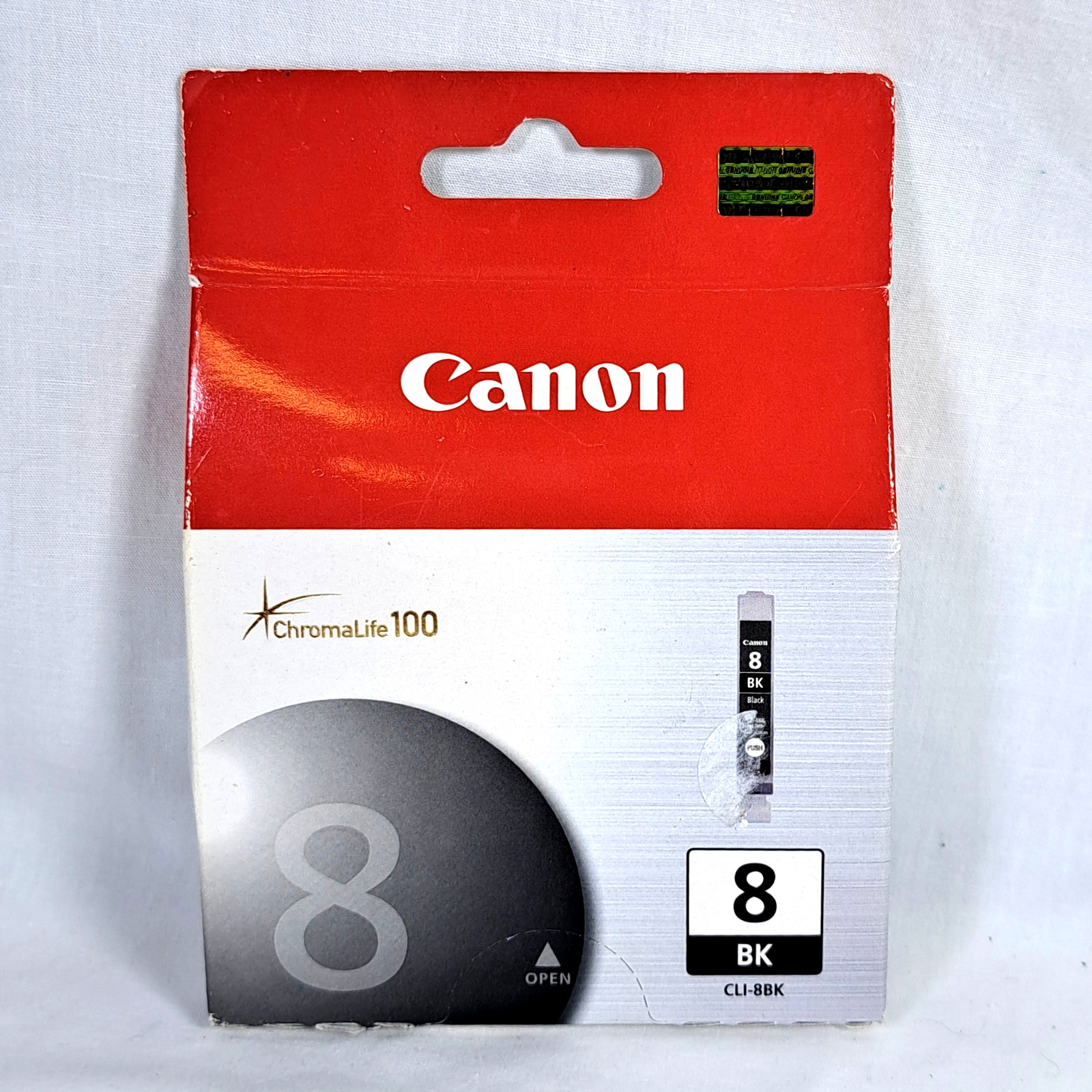 GENUINE Canon CLI-8BK BLACK INK Cartidge 0620B002AA OEM NEW Sealed
