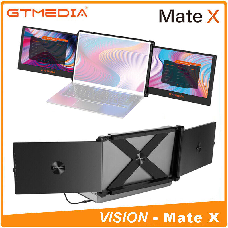 GTMEDIA IPS Dual Triple Screen Portable Monitor 1920*1080 Laptop Screen Extender