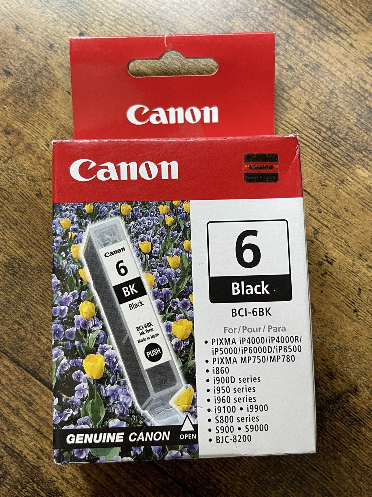 Canon BCI-6BK 6 Black Ink Cartridge GENUINE NEW