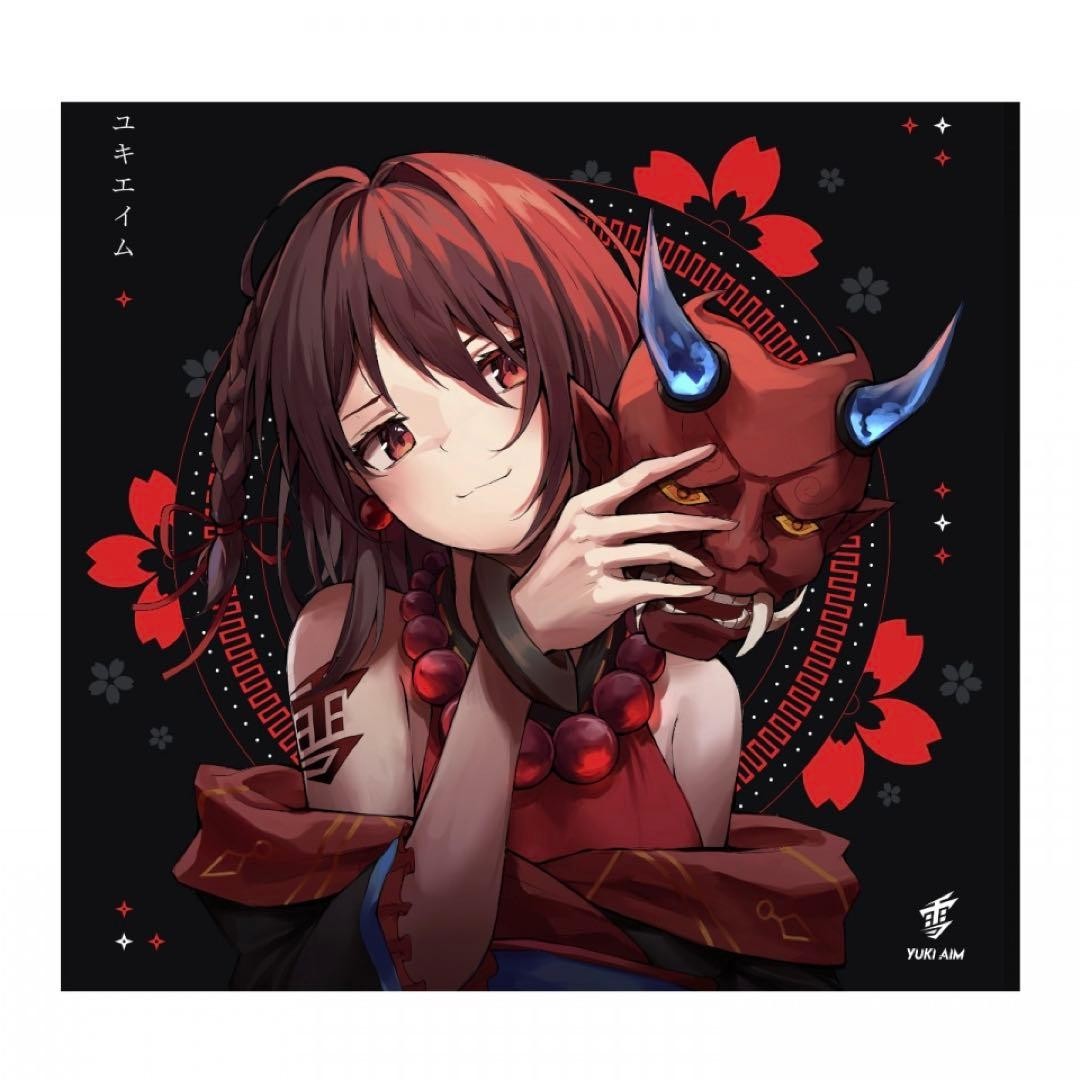 YUKI AIM 2022 DROP 1 LARGE ONI YUKI PAD LIMITED Black FPS mousepad New Japan