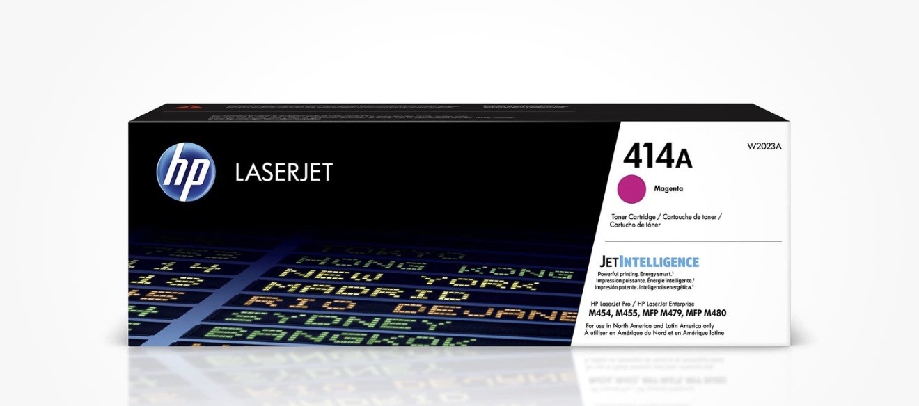 HP 414A W2023A Magenta Toner Cartridge LaserJet M455 M480 M454 M479 EXP 02/26