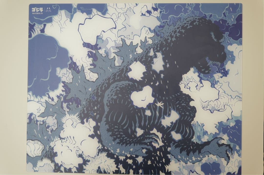 Arbiter Studio GODZILLA LUNAR Glass Pad Gaming Mouse Mat