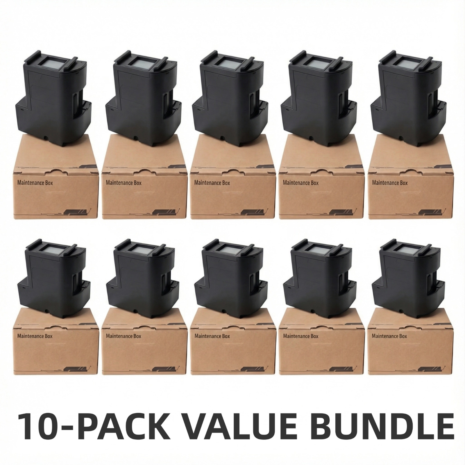 10 x Maintenance Box For T04D1 ET-15000 ET-3750 ET-3760 WF-2860 ET-4760 ET-3850