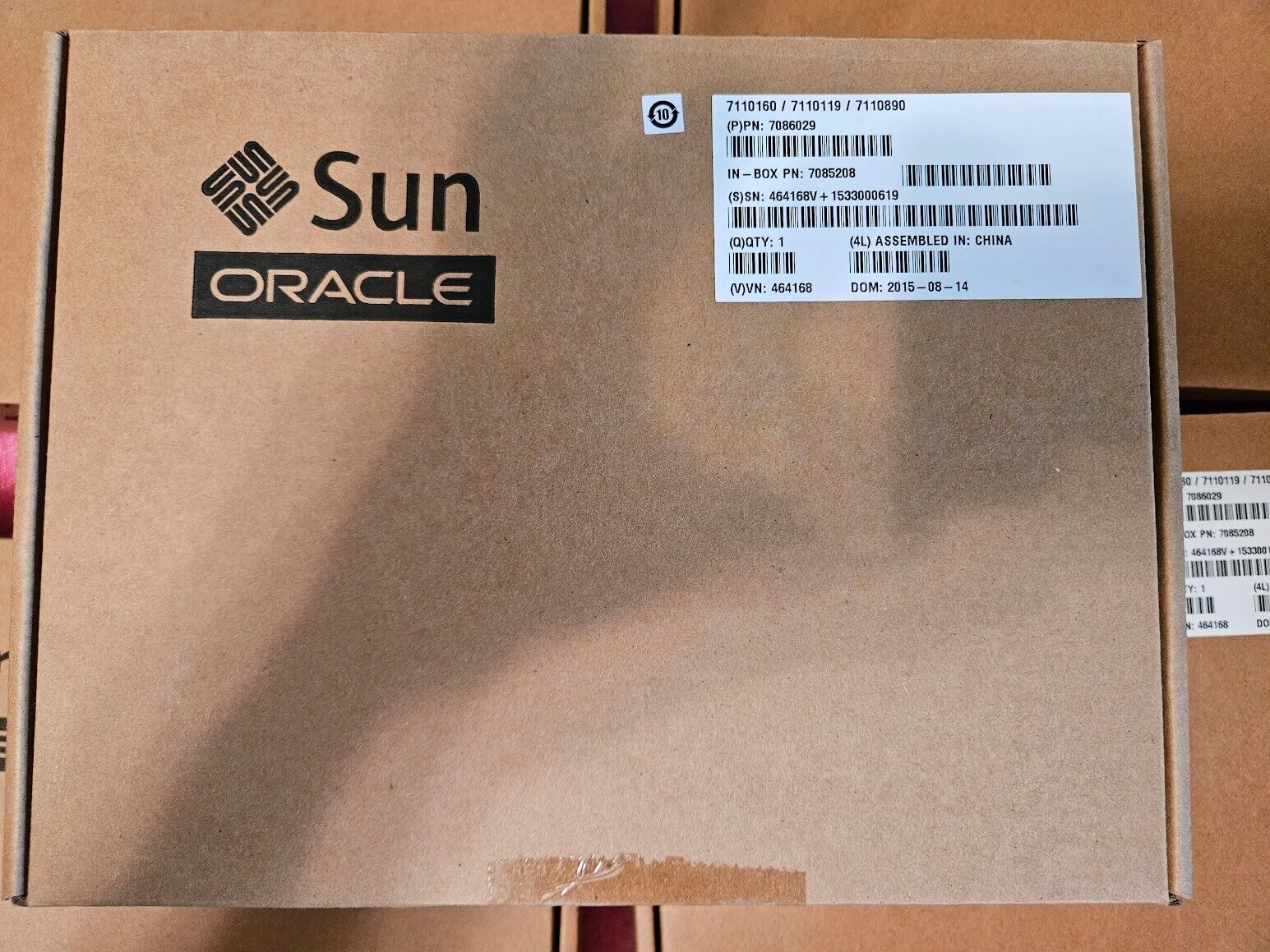 NEW Box Sun Oracle 7085208 8-PORT 12GBPS SAS HBA 7086029 7110160 7110119 7085208