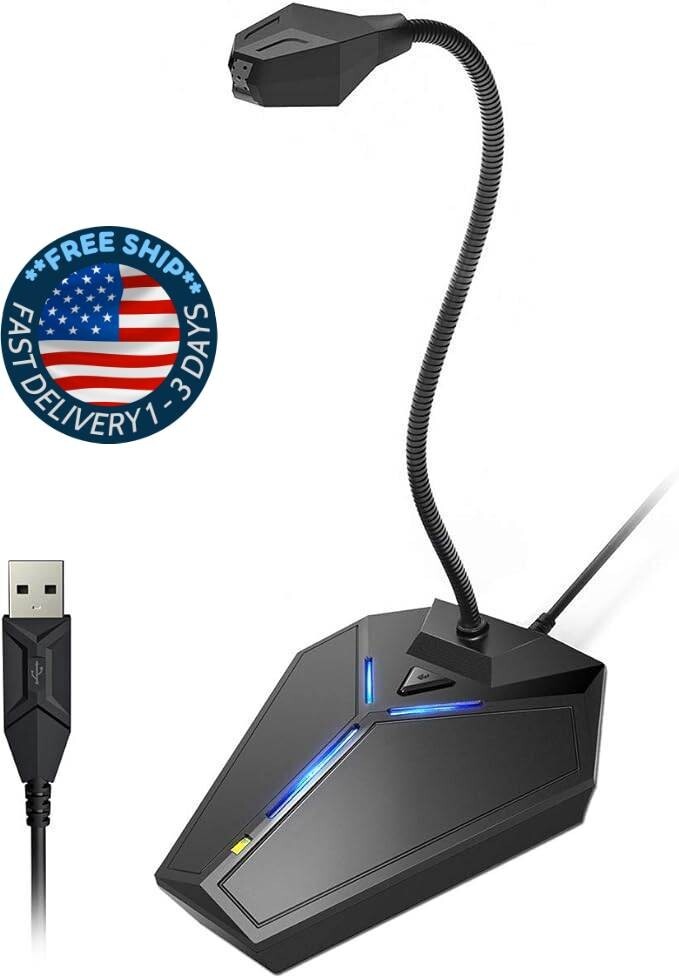 Micrófono de computadora USB, micrófono de computadora portátil de PC.neuvo.2024