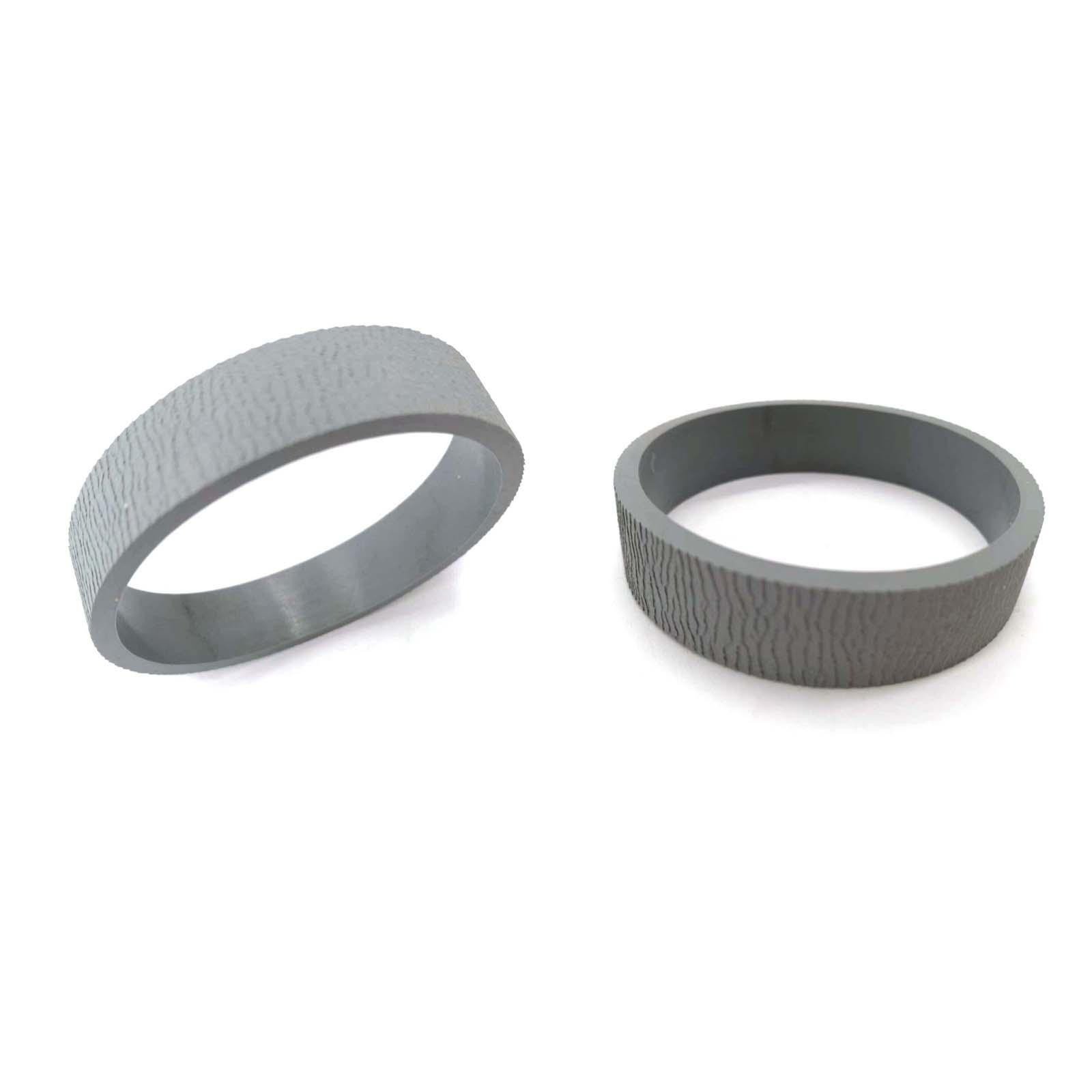 2Pcs Feed Duplex Roller Rubber Tire Fits For Epson WorkForce WF-7830 WF-7840