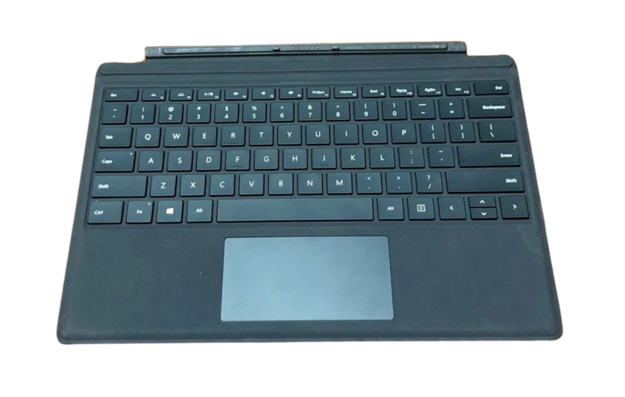 Microsoft Surface Pro Type Cover QWERTY Keyboard Model 1725 Black Working