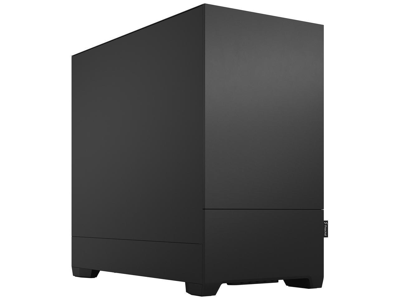 Fractal Design Pop Mini Silent Black mATX Sound Damped Solid Panel Tower Compute