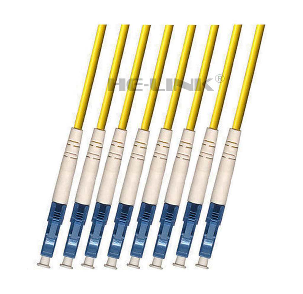 150M LC-LC Outdoor Armored Singlemode 8 Strands Fiber Patch Cord