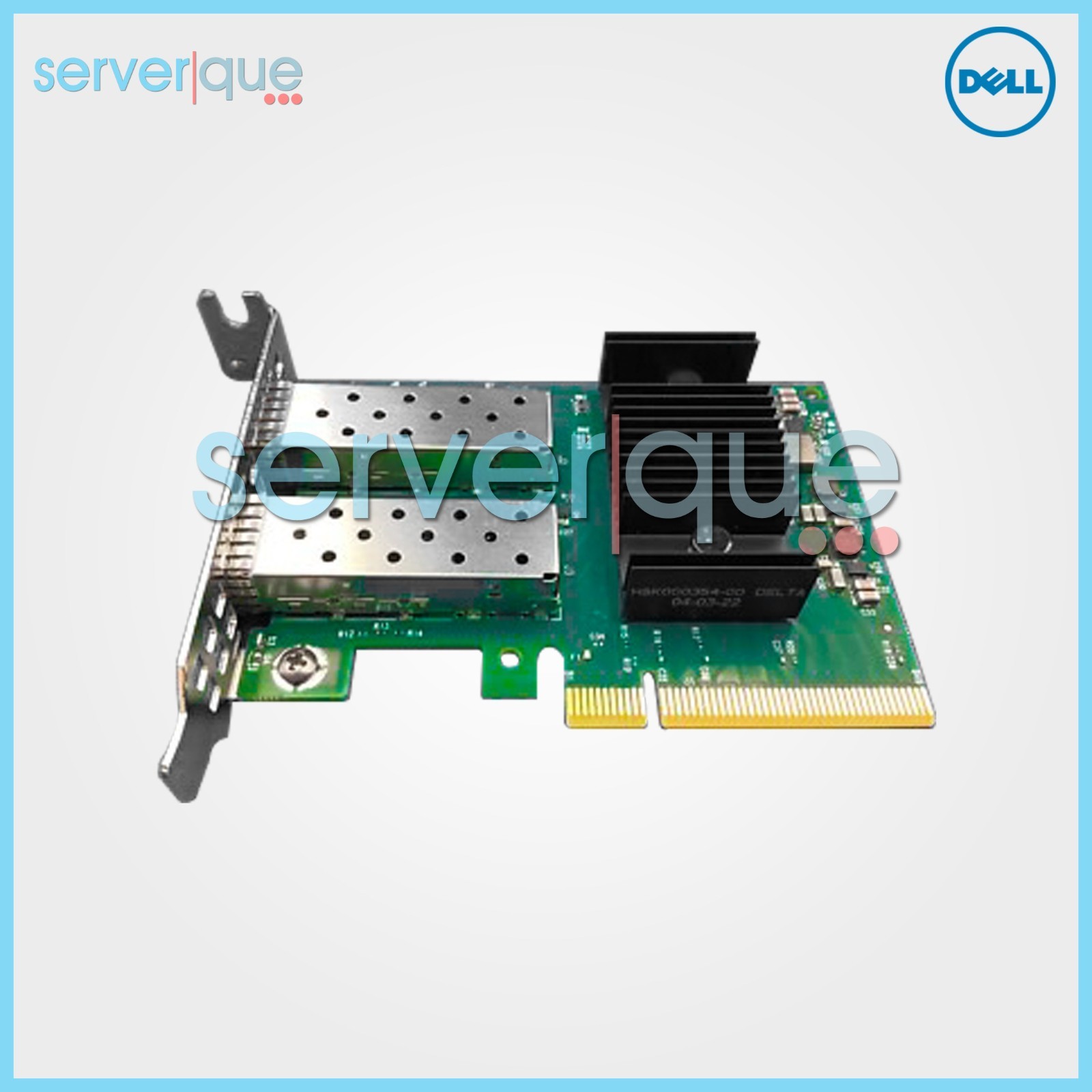 DELL V175Y NVIDIA CX63110 CONNECTX-6 LX Dual Port 10/25GBE SFP28 PCIe Adapter