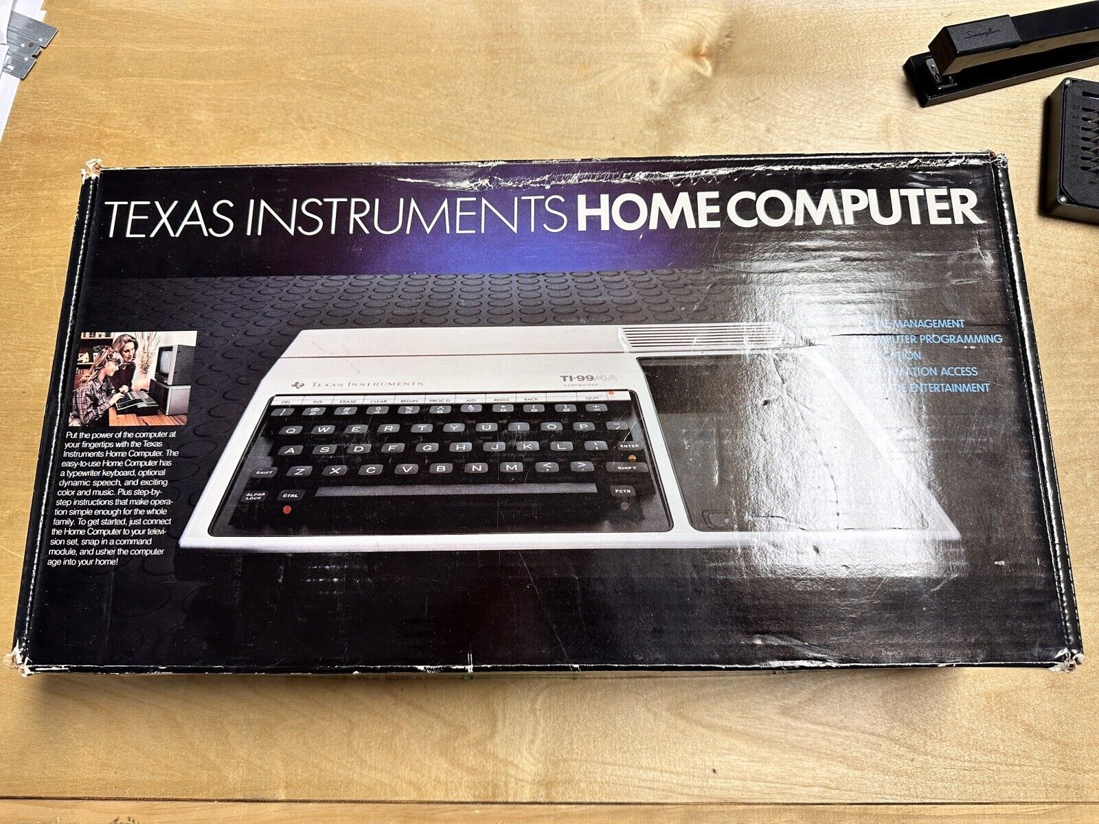 Texas Instruments Ti-99/4A Vintage Home Computer