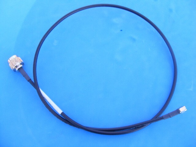 TIMES MICROWAVE LMR-195, N Male to RP-SMA Male Pigtail Cable, 3 Ft Length USA