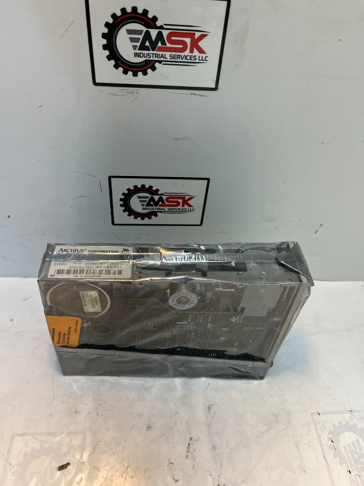 Archive Corporation 26200-045 Rev E, Tape and Data Cartridge Drive