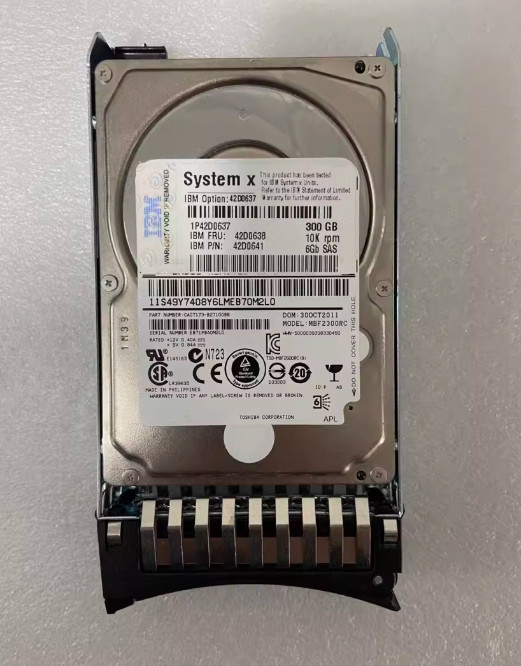 Compatible IBM 42D0637 42D0638 42D0639 42D0641 300GB 10K RPM 2.5" SAS Hard Drive