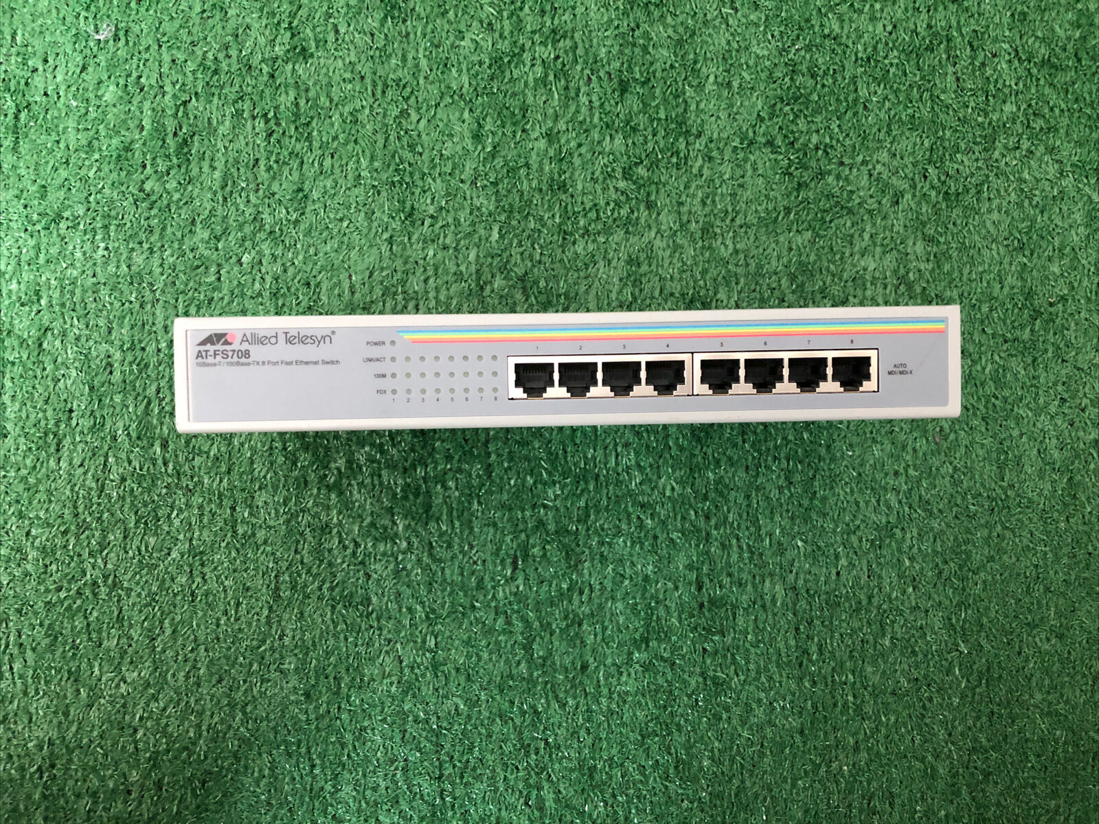 Allied Telesis AT-FS708 Centrecom 8-Port Switch 10/100 Mbps Fast Ethernet Switch