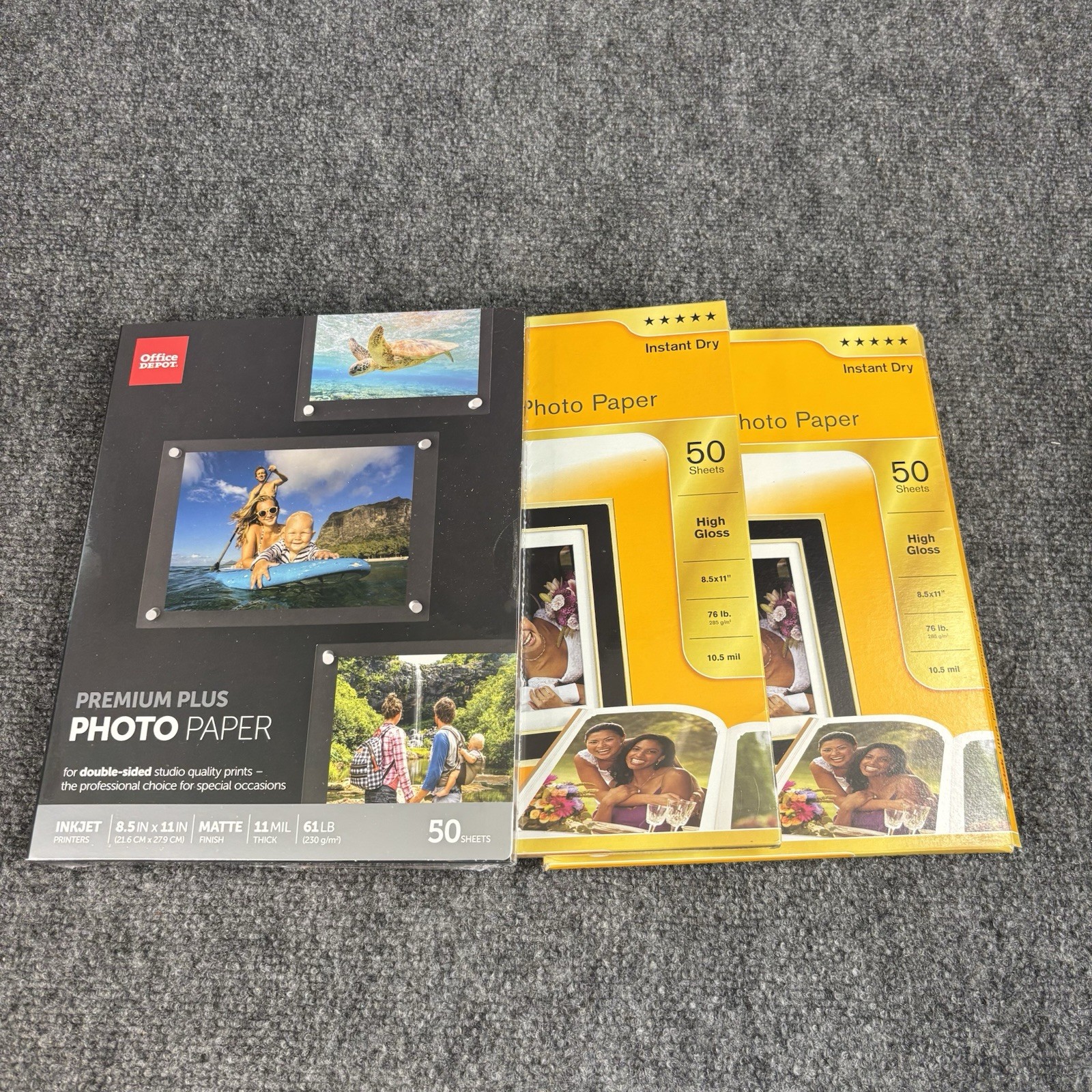 Lot of Kodak Premium Photo Paper-Office Depot  About 140 Sheets-Read