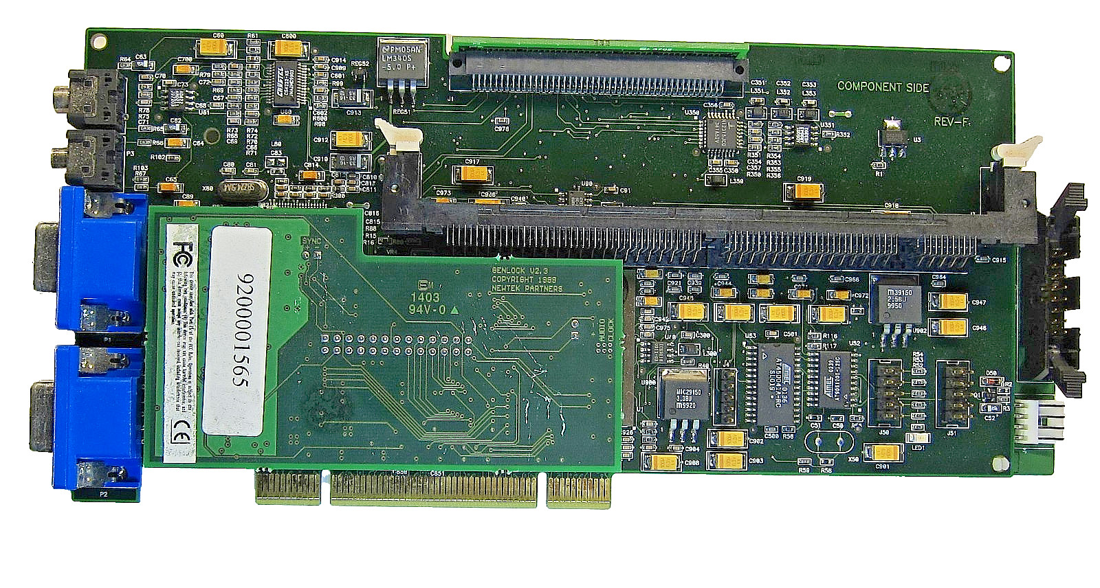 Vintage Very Rare Collectable NewTek Video Toaster Capture Card