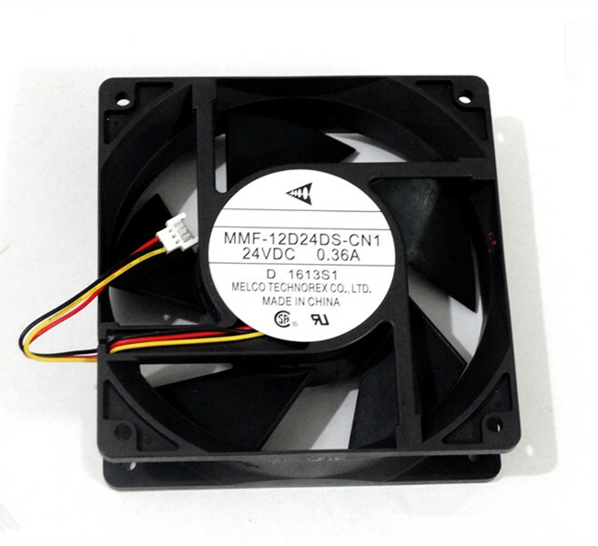 New Mitsubishi A740/F740 Inverter Cooling Fan MMF-12D24DS-CN1 24V 0.36A 12038