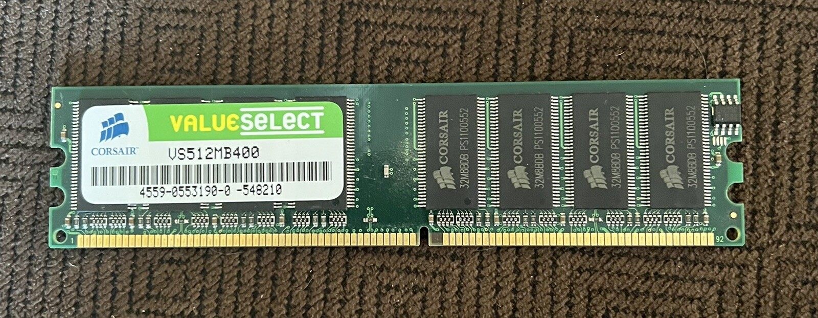 Corsair Value select  VS512MB400
