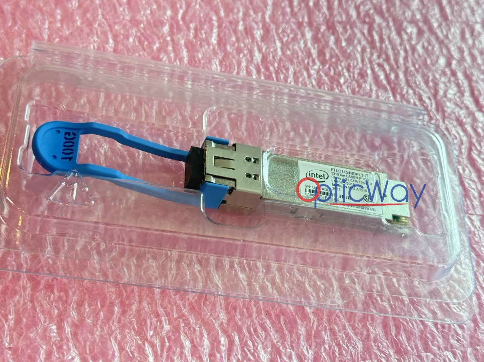 INTEL E100GQSFP28LRX QSFP28 100G  QSFP28-100G-LR4 10km 1310nm SMF LC I-Temp