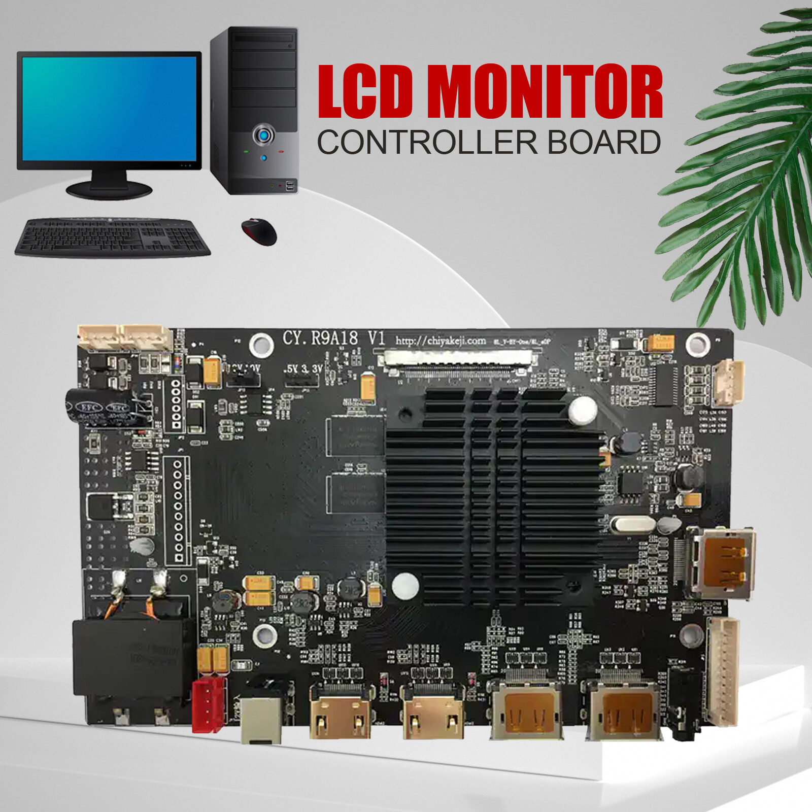 2DP 5K HDR LCD monitor Controller Board Kit for imac 27 A1419 LM270QQ1 HD--MI