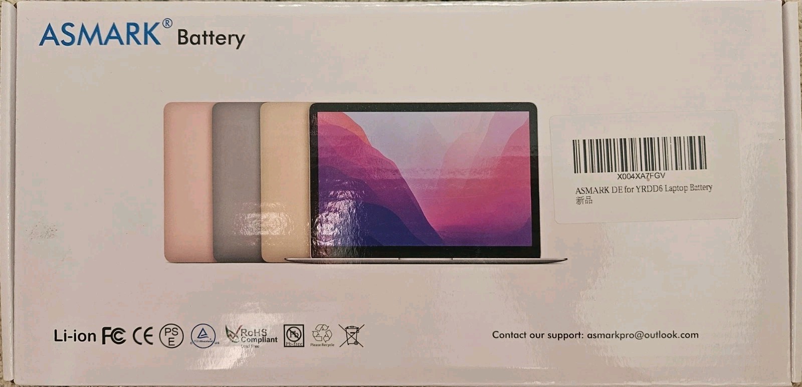 YRDD6 Laptop Battery For DELL