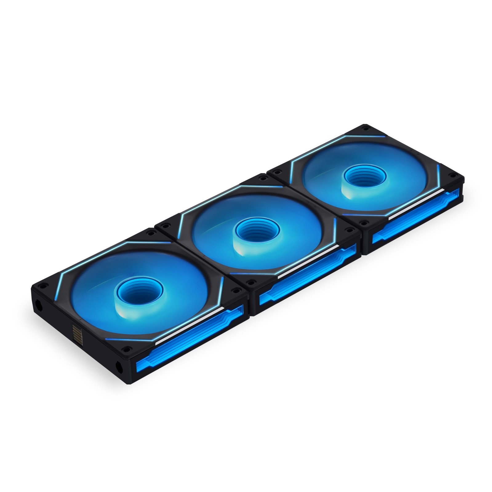 Lian Li 120 Triple Pack Black with controller - UF-SLIN120-3B