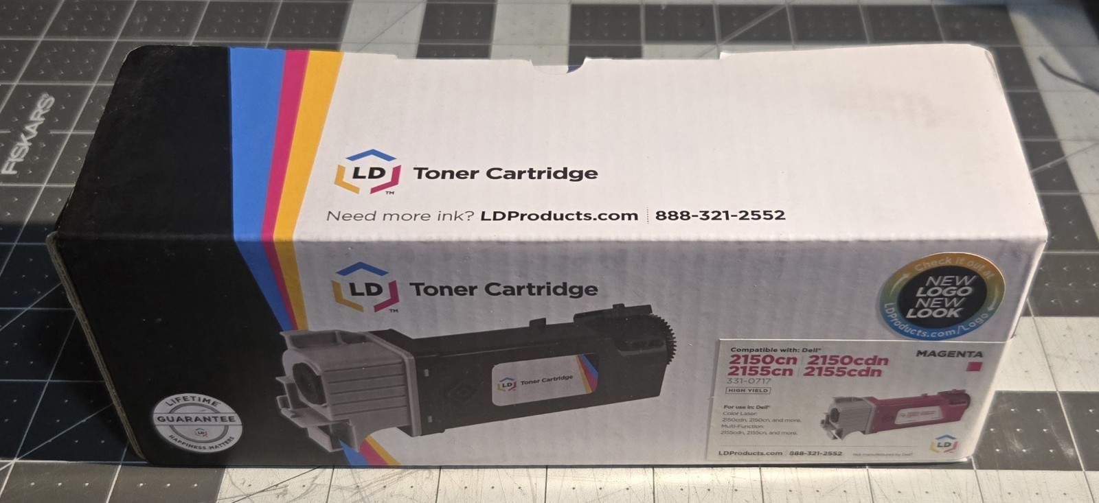 LD Laser Toner Cartridge - model 331-0717 - Magenta - Unopened Bag